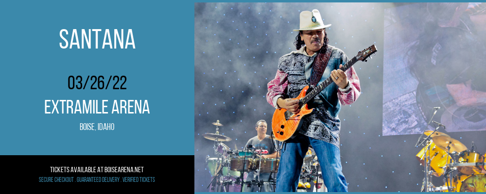 Santana at ExtraMile Arena tickets Santana at ExtraMile Arena
