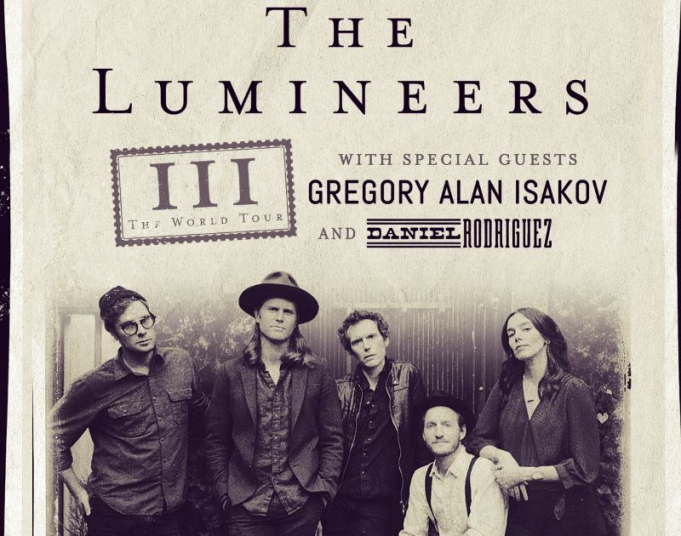 The Lumineers, Gregory Alan Isakov & Daniel Rodriguez at ExtraMile Arena